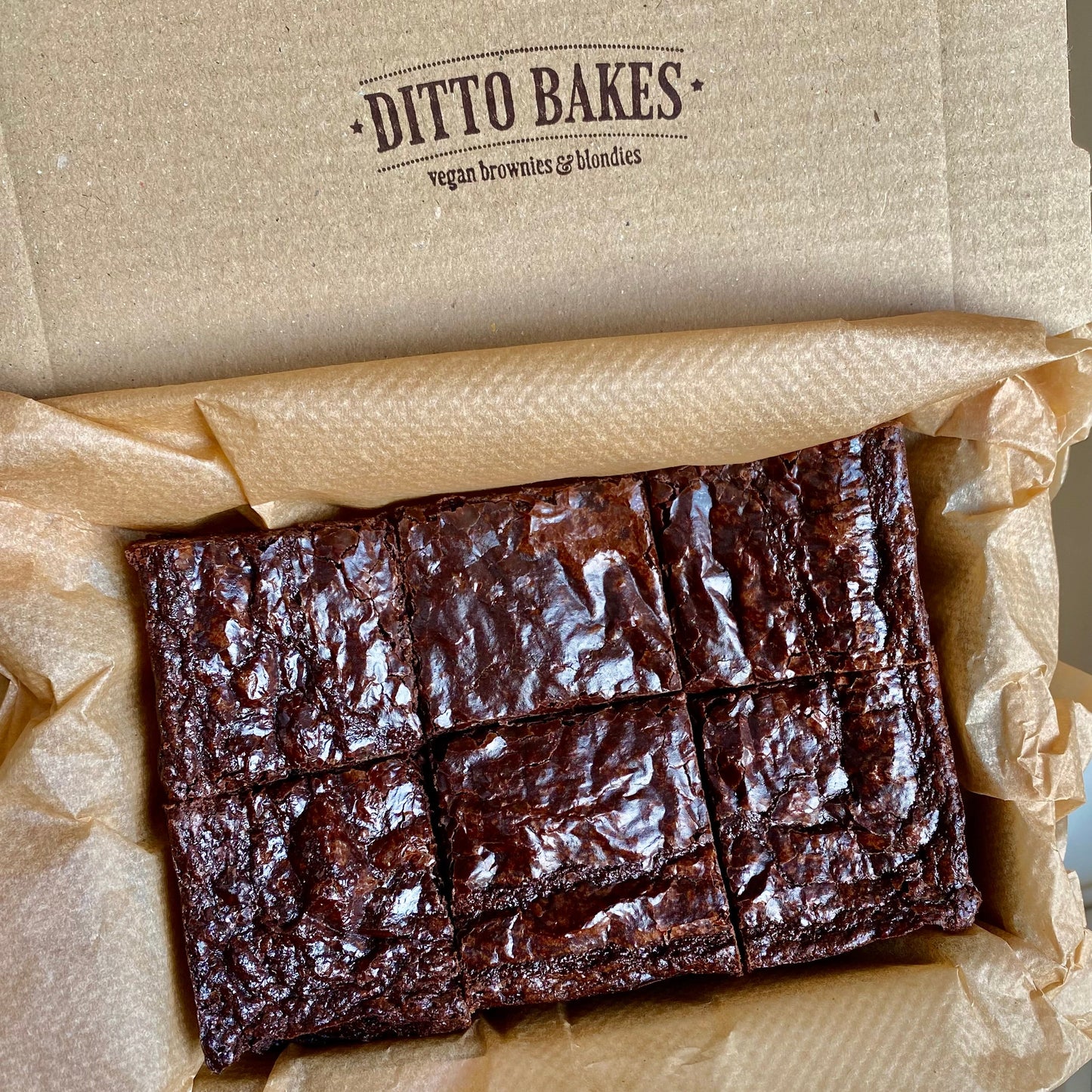 Ditto Bakes Vegan Brownie Recipe (Digital PDF)©